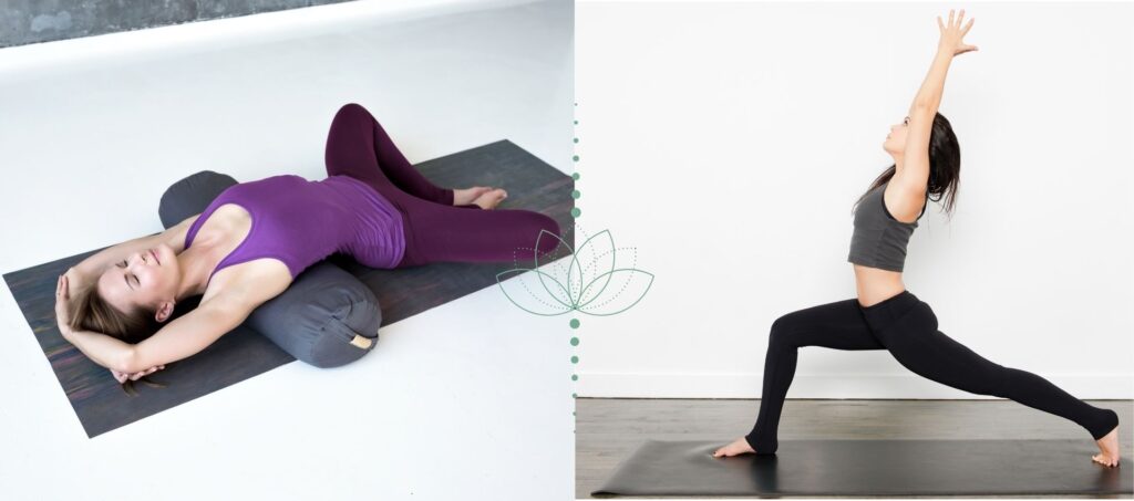 Yin Yang Yoga een mooie balans tussen een actievere vorm van yoga en rust en ontspanning