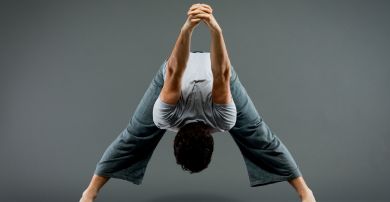 Een tantu houding yoga uden