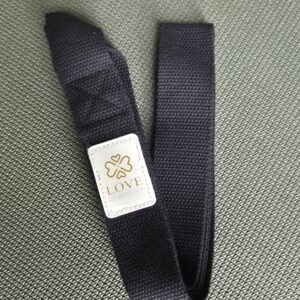Love Generation yogamat draagriem zwart