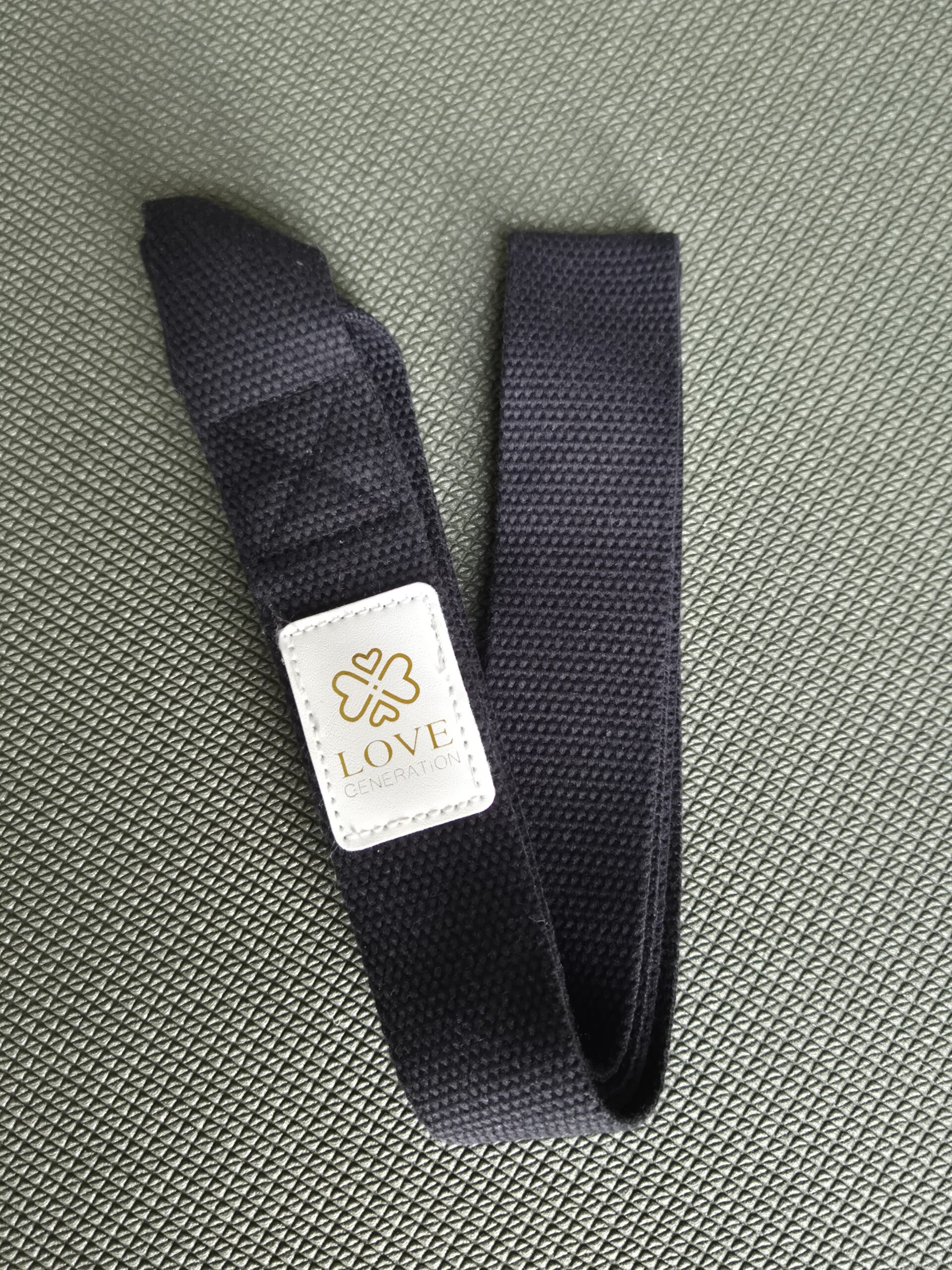 Draagriem yogamat zwart Love Generation yogamat draagriem zwart