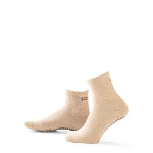 SOXS beige Pilates sokken met antislip