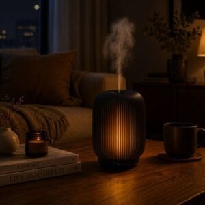 Ultrasone diffuser Eluné voor een ontspannen sfeer tijdens yoga