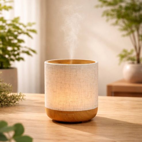 Alesia diffuser met LED-verlichting Alesia diffuser met zacht LED-licht voor ontspanning