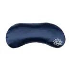 Zijden oogkussen blauw